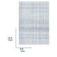 thumbnail image 4 of Livabliss x Becki Owens Sammy Handwoven Plaid Area Rug,9' x 12',Light Slate, 4 of 9