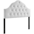 thumbnail image 1 of Modway Sovereign King Diamond Tufted Performance Velvet Headboard in White, 1 of 8