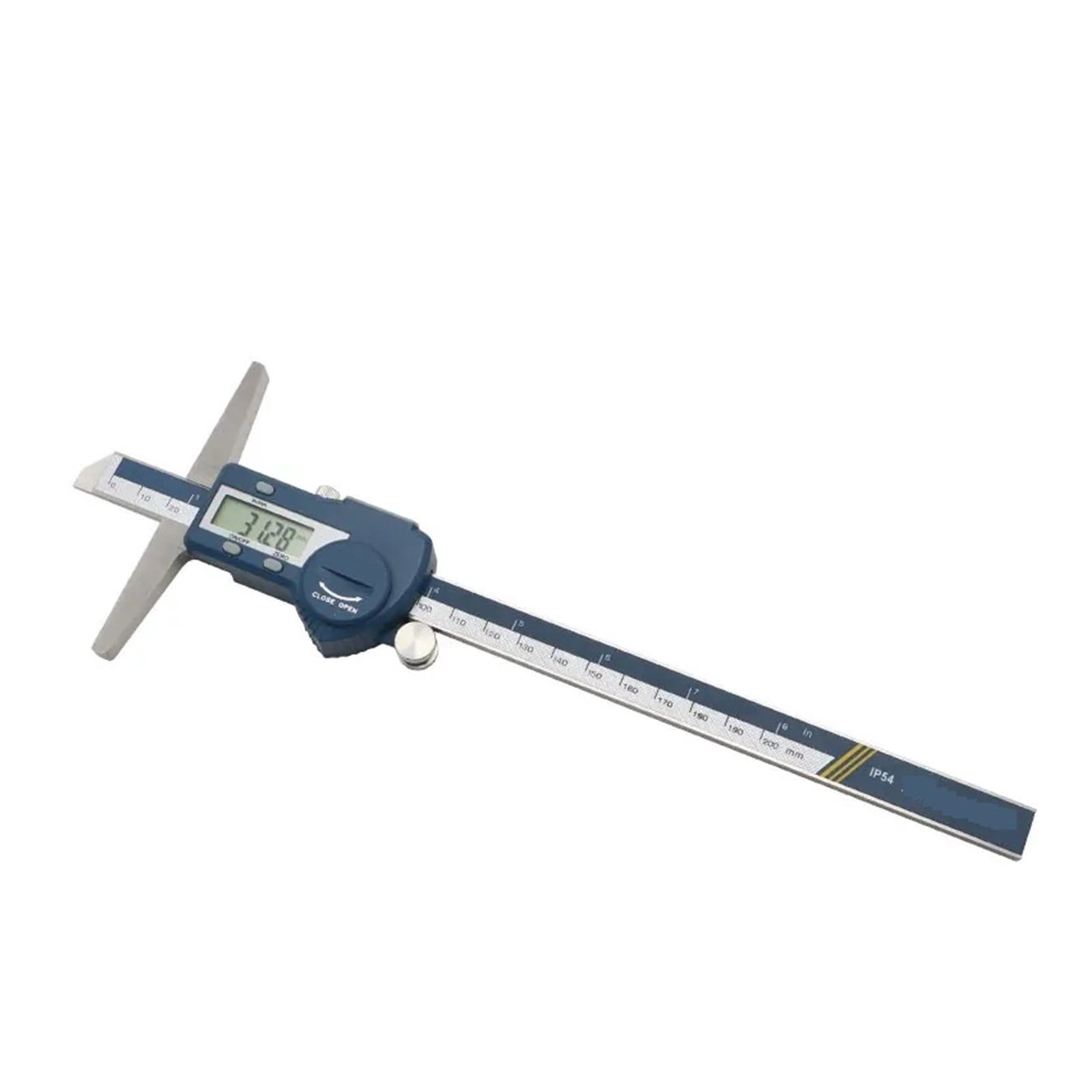0-200 mm Shahe Stainless Steel Electronic Digital Vernier Caliper Depth Vernier Caliper Micrometer Measuring Tool