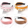 thumbnail image 6 of Sponge Thick Non-slip Women Girls Padded Headbands Hair Accessories Wide Bezel Hairbands Hair Hoop 5, 6 of 8
