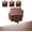 Mimic Woodgrain, variant on Interlocking Deck Tiles,9 Pack Deck Tiles Interlocking Outdoor  Weather,Patio Deck Tiles,12"x12",Vertical,Sturdy Base,Highly Durable,Stylish,Non-Slip,-Drying,Efficient,Brown