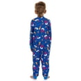 thumbnail image 2 of Sesame Street Super Grover Pajamas Toddler Fleece Zip Front Footless Sleeper, 2 of 6