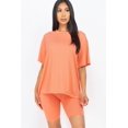 thumbnail image 6 of Relaxed Fit Top and Biker Shorts Ensemble, 6 of 12