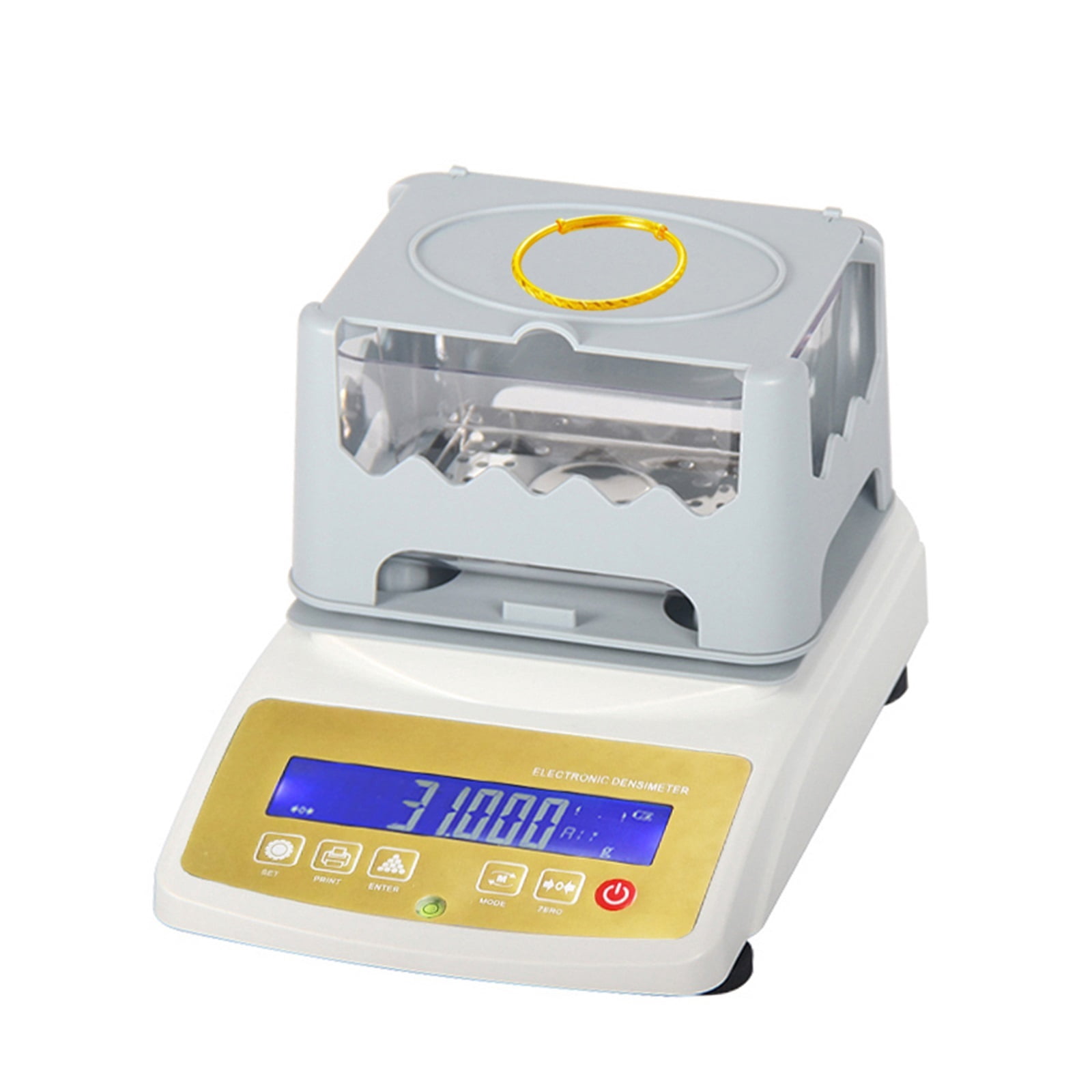 600g/0.01g/0.001g/cm3 Gold Density Meter Purity Tester Precious Metal Platinum Density Meter For Gold K Silver Platinum Tester
