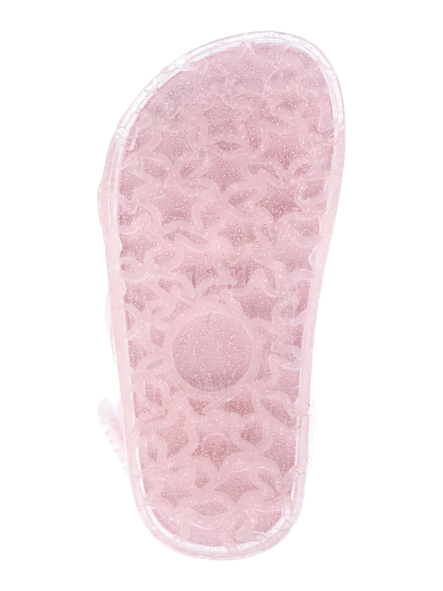 Wonder Nation Toddler Girl Two Buckle Jelly Sandals