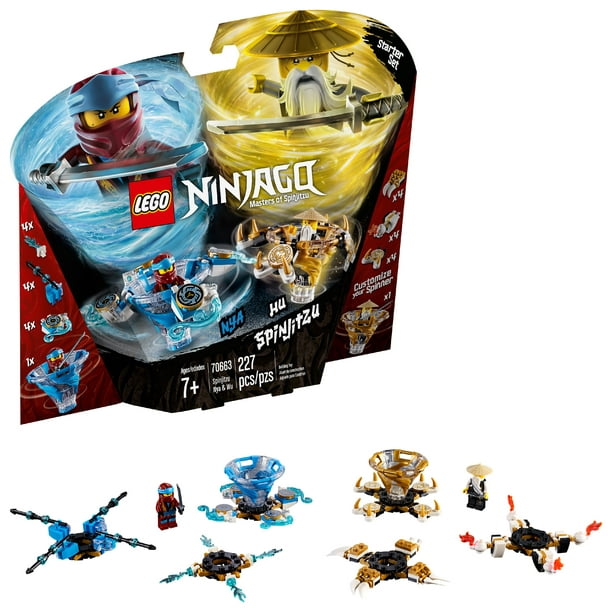 Easter Childish Graduation album LEGO Ninjago Spinjitzu Nya & Wu 70663 - Walmart.com