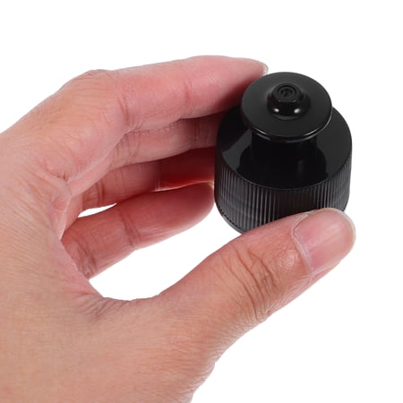 ELAYARD 20Pcs Plastic Squeeze Bottle Caps Leakproof Push Pull Lids for Kitchen Bottles