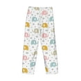 thumbnail image 5 of Easygdp Little Elephant Men's Pajama Pant, Sleep Elastic Waistband Lounge Pants - Large, 5 of 9