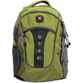 thumbnail image 1 of Wenger Granite 16 Nylon Backpack, Color: Fir Green, 1 of 3