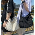 thumbnail image 5 of CoCopeaunt Women Chic Canvas Messenger Bag Large Hobo Crossbody Shoulder Bags with Multiple Pockets, 5 of 6