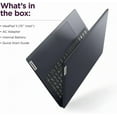 thumbnail image 5 of Lenovo IdeaPad 1i 15.6 inch FHD Touch Laptop, Intel Core i5-1335U, 12GB DDR4 RAM, 1TB SSD, Windows 11 Home, Wi-Fi, Intel Iris Xe Graphics, Abyss Blue with Mazepoly Accessories, 5 of 7
