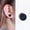 6mm, variant on Men Women Magnetic Stainless Steel Stud Earrings Ear Plugs Non-Piercing Clip On-8mm
