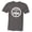 Charcoal, variant on PleaseMeTees™ Mens From Born Made In USA United States Logo Label Tee