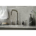 thumbnail image 6 of Kingston Brass FSC8939SVL Serena Widespread Bathroom Faucet with Brass Pop-Up in Polished Nickel, 6 of 7