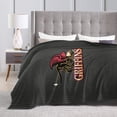 thumbnail image 4 of Gwynedd A Mercy University Logo Fleece Blanket, Very Soft Microfiber Flannel Blanket for Couch Warm and Cozy for All Seasons, 4 of 6
