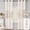 L, variant on White Polyester Semi Sheer Rod Pocket Curtain 98x39in Openwork Embroidered Window Panel