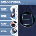 thumbnail image 4 of JUSTLET Upgraded 9ft Outdoor Solar Market Umbrella with LED Lights for Patio and Garden，Navy Blue, 4 of 9