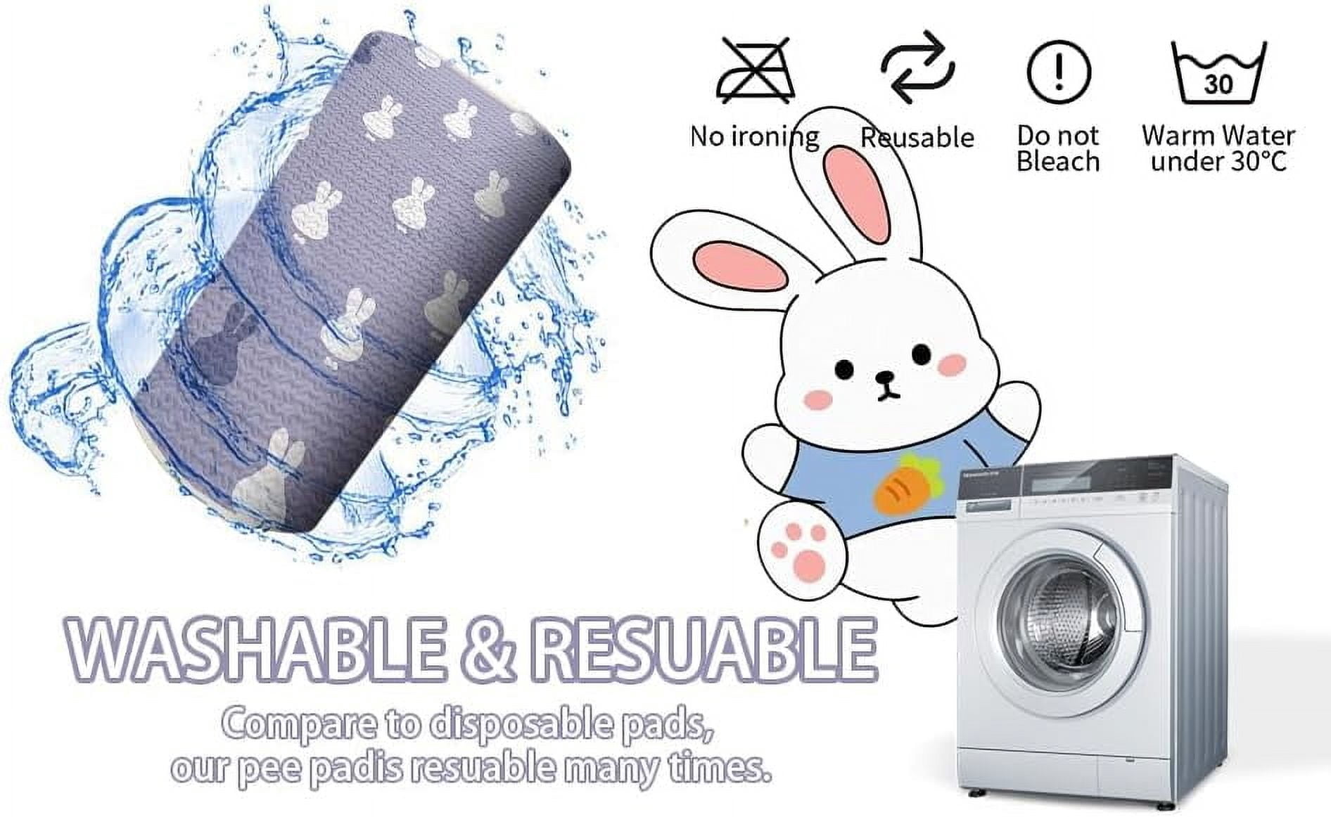 JJEAN-Dog Playpen Mat Crate Mat Puppy Pads,Lovely Dog Crate Pad, [PLAYPEN NOT Included !!!] Anti-Slip Bottom,Waterproof Reusable Washable Whelping Playpen Crate Reusable Pet Training Pads Pet Mattres