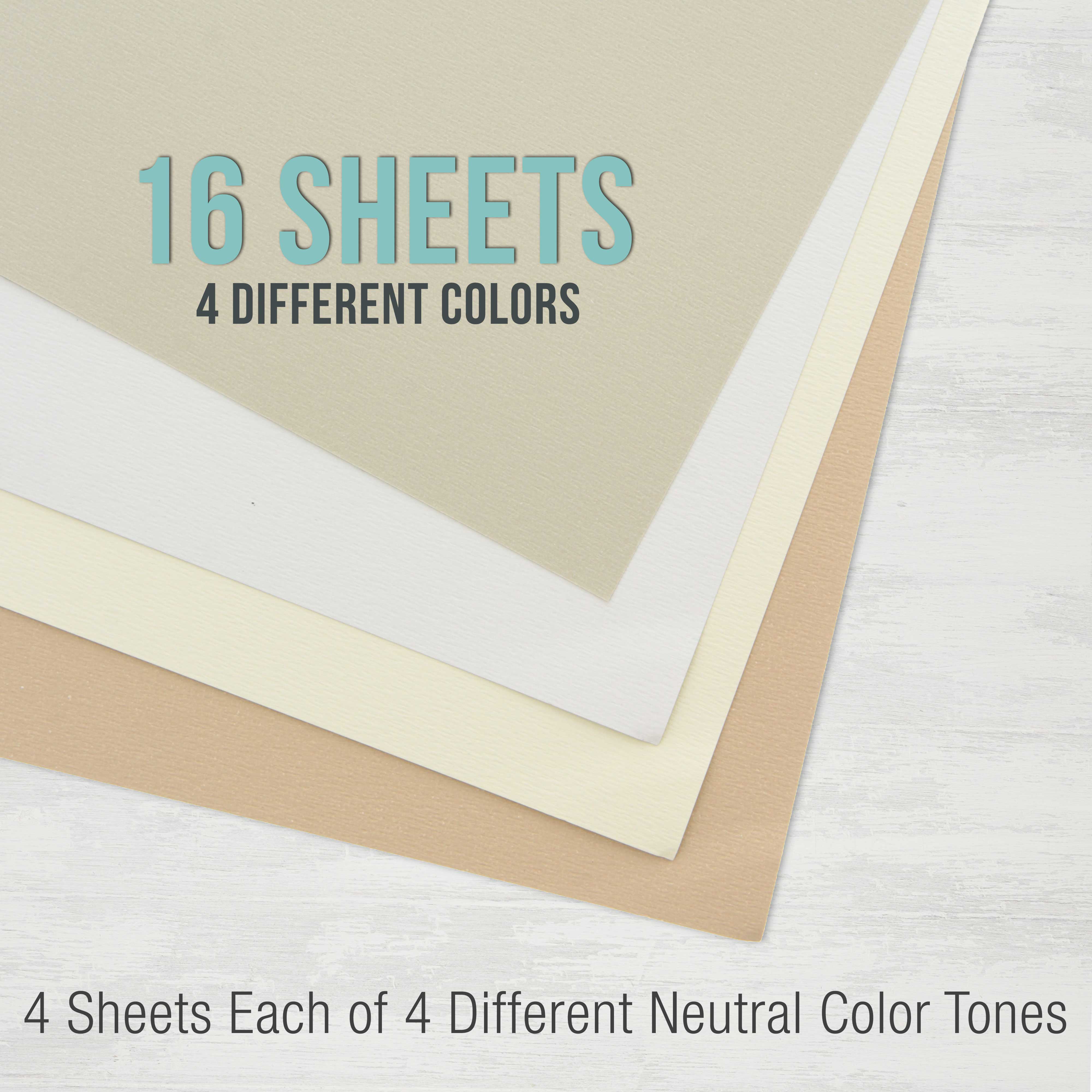 Pastel Paper Pad 30 Off-White Sheets 160g/75lb. size 29.7 x 21 cm (A4) /  8.3 x 11.7