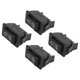 thumbnail image 4 of 4 Uds. Interruptor de ventanilla eléctrica de 5 pines interruptores universales de accionamiento de elevación de vidrio para coche con lámpara verde DC12V 24V, 4 of 14