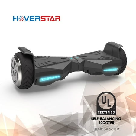 6.5" Metal Wheel Hoverboard Two-Wheel Self Balancing Electric Scooter UL 2272 Certified, Black , New Design