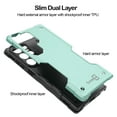 thumbnail image 3 of CoverON For Samsung Galaxy S23 Ultra Case, Military Grade Heavy Duty Rugged Phone Cover Grip, Green, 3 of 10