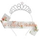 thumbnail image 1 of Conjunto de cumpleaños 13 11 10 15 21 30 40 50 60 Cintas para el pelo Cinturón de etiqueta Correas de hombro estampadas, 1 of 6