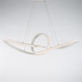 thumbnail image 3 of WAC Lighting Vornado 25" LED 3000K Contemporary Aluminum Pendant in White, 3 of 4