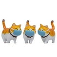 thumbnail image 7 of SPRING PARK Cartoon Face Cover Cats Animal Accessories for Miniature Micro Landscaping Fairy Garden Decoration Home Houses Decor Ornament Kids Gifts, 7 of 7