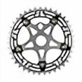 thumbnail image 3 of SE BIKES Plateau en Alliage une Pièce & Araignée - 39T 1/8 - Noir/argent - P107-39T + AP13, 3 of 3