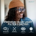 thumbnail image 4 of Blue Light Blocking Glasses For Men/Women Anti-Fatigue Computer Monitor Gaming Glasses Reduce Eye Strain Game Glasses, 4 of 4