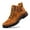 Brown, variant on Men's Chukka Boots Casual Leather Shoes Ankle Shoes Non Slip Breathable Comfortable Mid Top for Driving Walking Outdoor