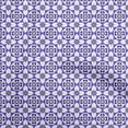 thumbnail image 1 of oneOone Polyester Spandex Violet Fabric Asian Block Floral Dress Material Fabric Print Fabric By The Yard 56 Inch Wide, 1 of 4