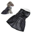 thumbnail image 4 of Chien Princesse Robe, Été Mignon Chien Robe Florale Peau Agréable Lavable en Machine Confortable pour la Fête XS, S, M, L, 4 of 8