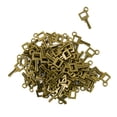 thumbnail image 1 of 100 Piezas de de Llaves Decorativas de 22x11 Mm con Cuadrado de Bronce Y Latón de, 1 of 8