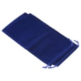 thumbnail image 1 of Unique Bargains 30x15cm Microfiber Pouch, 2Pcs Soft Storage Drawstring Gift Bag, Dark Blue, 1 of 5