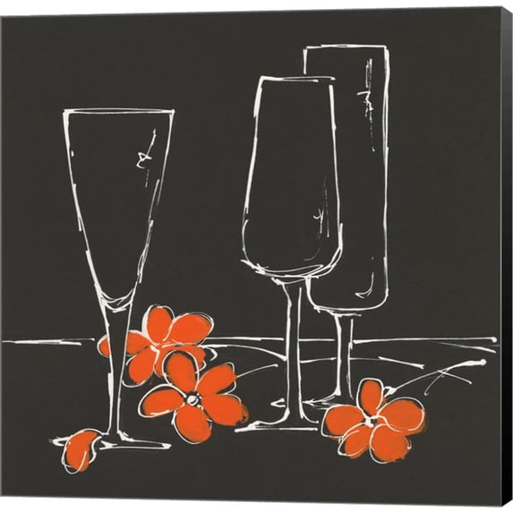 Flutes by Chris Paschke, Canvas Wall Art