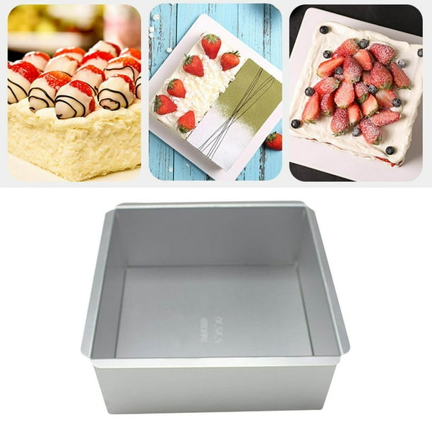Aluminum Alloy Cake Pan Baking Mold Pan Baking Mold 6 6 Inches BPAFree NonStick Bakeware Pan