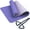 Dark/Light Violet, variant on 1/3 Inch (8mm) Extra Thick Exercise Workout Yoga Mat with Carrying Strap