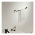 thumbnail image 2 of ANZZI 4-Piece Matte Black & Satin Brass Bathroom Accessories Set, 2 of 5