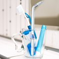 thumbnail image 1 of WIFKLSIIPG Embouts de Remplacement Compatibles avec les Hydropulseurs et Autres Irrigateurs Buccaux (Bleu), 1 of 4
