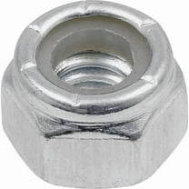 Hillman 1/4 In. 20 tpi Steel Course Thread Nylon Insert Lock Nut (100 Ct.)