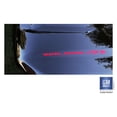 thumbnail image 3 of Chevy Silverado Red Trail Boss Mountain Hood Decals 2019-2025 Set of 2 GM Licensed, 3 of 5