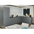 thumbnail image 3 of Kitchen Prestige Collection Gray & White Gloss Color Base Size 11Ft Wide, 3 of 5