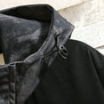 thumbnail image 5 of Men Hooded Outdoor Coat Bomber Jacket Full Zip Windproof Outwear, 5 of 5