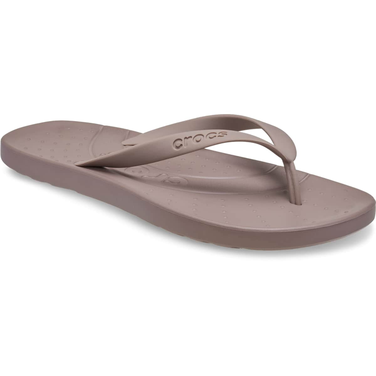 Crocs Adult Flip Flop Summer Sandals, Truffle, W11/M9