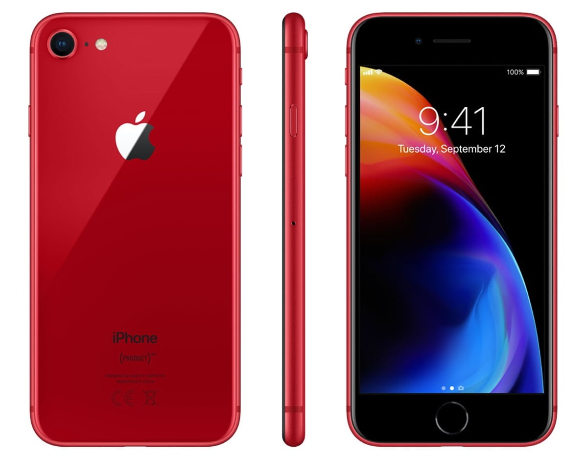 iPhone 8 256GB Red (Boost Mobile) Refurbished A+ - Walmart.com
