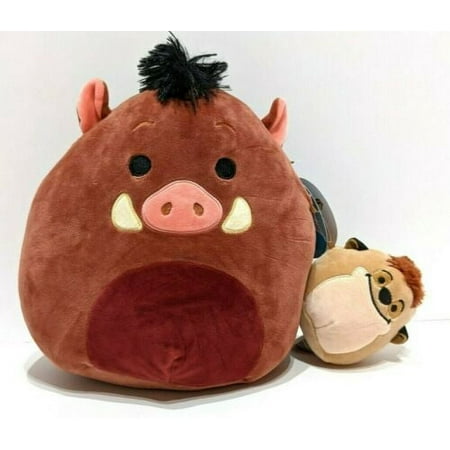 UPC: 0191726414476 | Squishmallows Disney Lion King Plush Pumbaa 10 Inch and Timon 4 Inch Plush