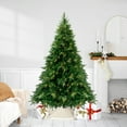 thumbnail image 1 of Northlight 6.5' Pre-Lit Full Silverthorne Fir Artificial Christmas Tree - Warm White LED Lights, 1 of 6