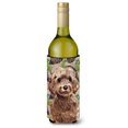 thumbnail image 1 of Cockapoo Pin Cônes Bouteille de Vin Beverge Isolant Hugger, 1 of 1